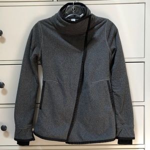 Ivivva Girls Faux Fur Lined Wrap Jacket